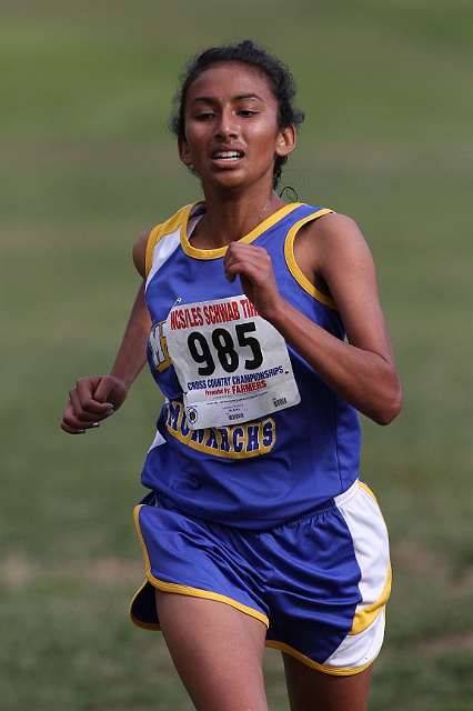 2010NCSXC GD2-2488.JPG - 2010 North Coast Section Cross Country Championships, Hayward High School, Hayward, California